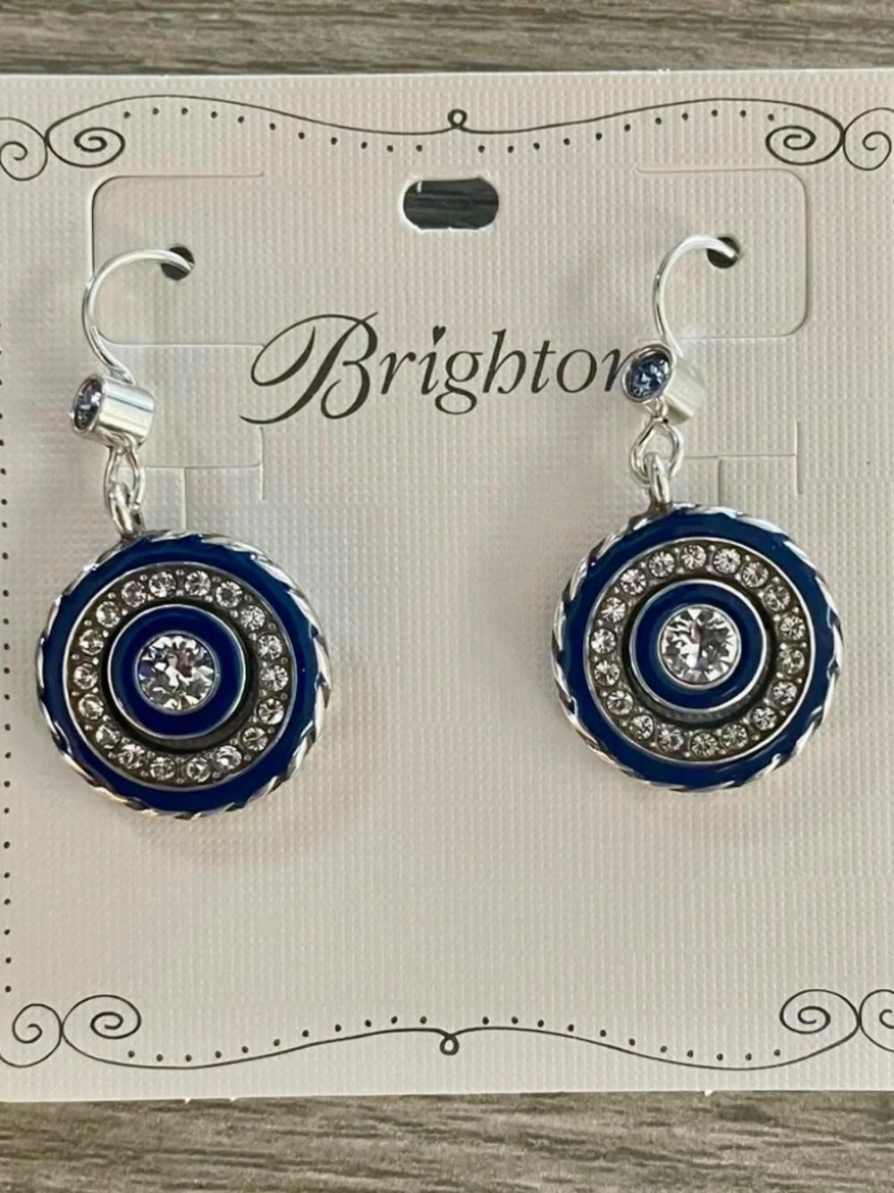 NWT BRIGHTON Halo Eclipse French Wire Earrings - STYLE JA3623 - Retail $68